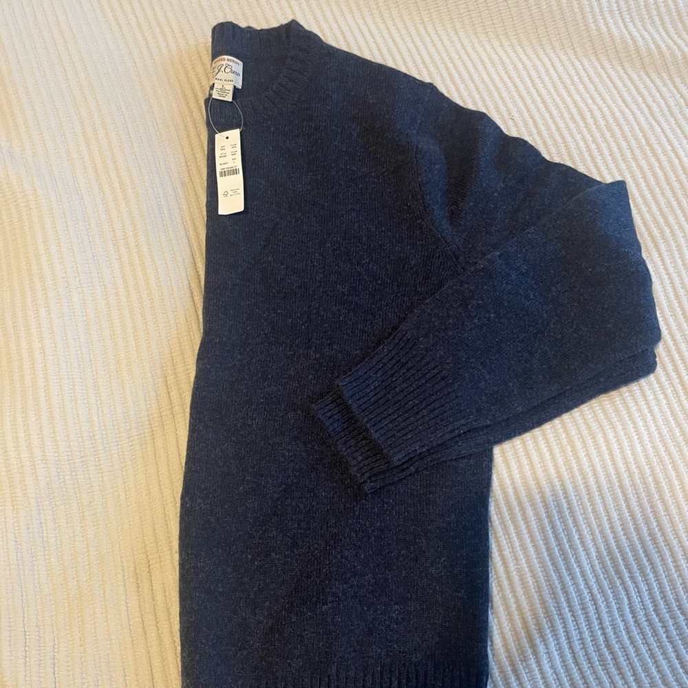 Men’s J Crew Sweater, dark blue
